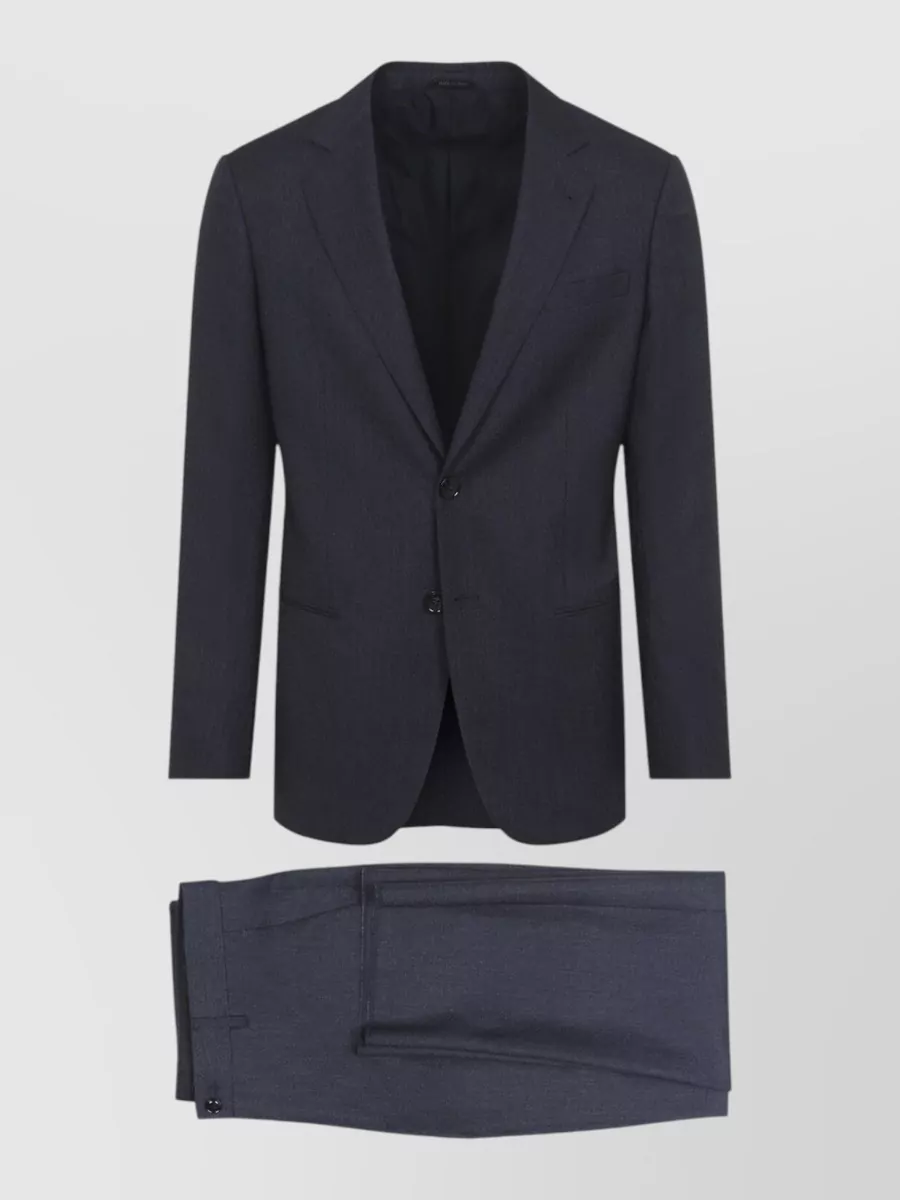 Giorgio Armani Virgin Wool Single-Breasted Suit