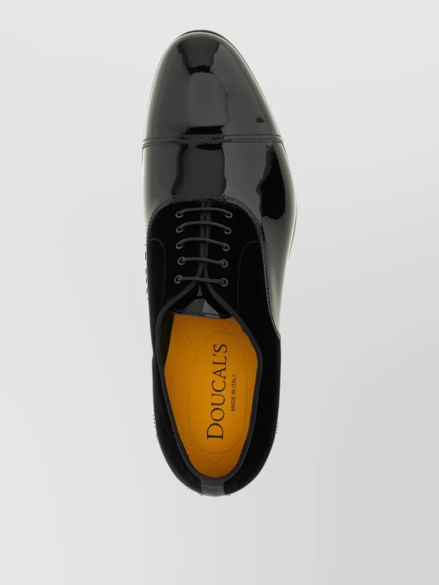 Doucal's Leather Oxford Derby Shoes