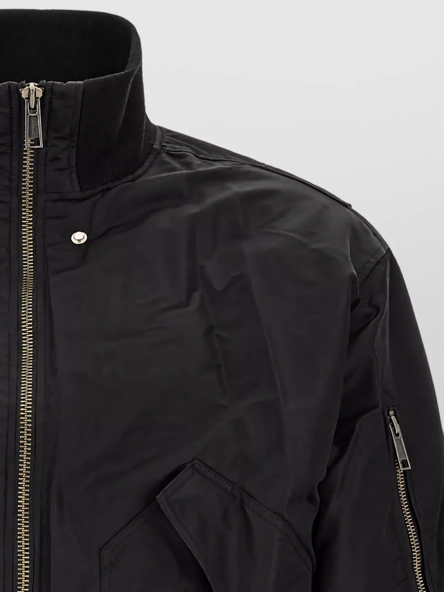 Entire Studios Cropped Padded Bomber Jacket