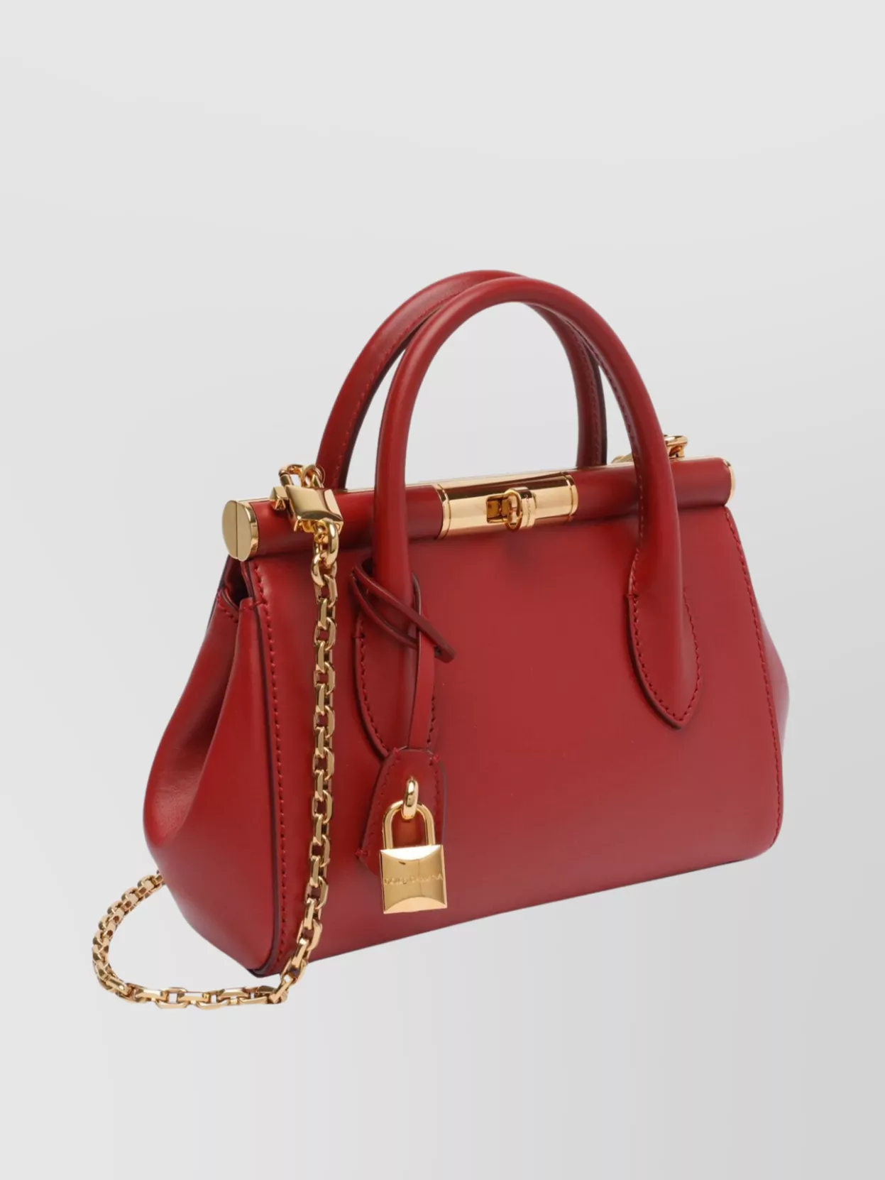 Dolce & Gabbana Lock Chain Shoulder Bag