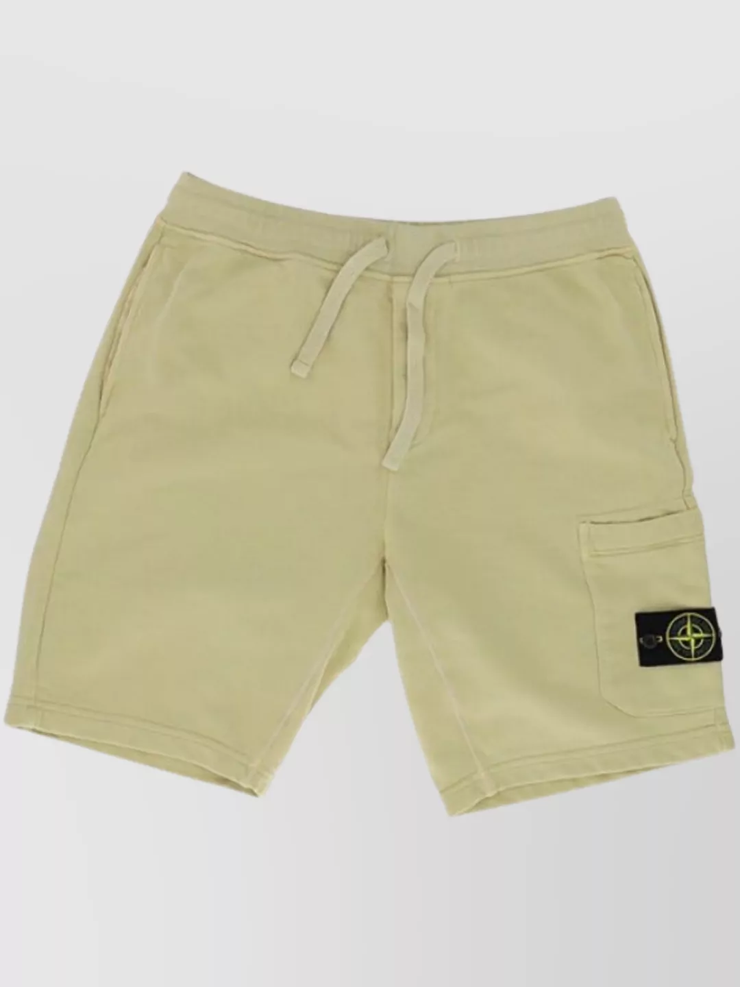 Stone Island Cargo Pocket Elastic Waistband Shorts