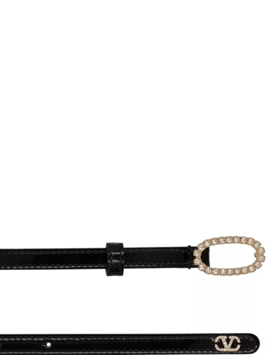 Valentino Garavani Belt Adjustable Length Embellished Buckle Design