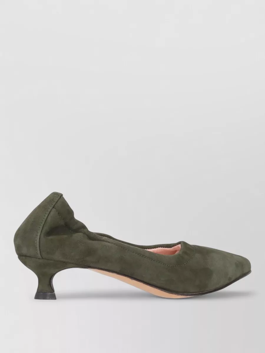 La Rose Suede Leather Pumps