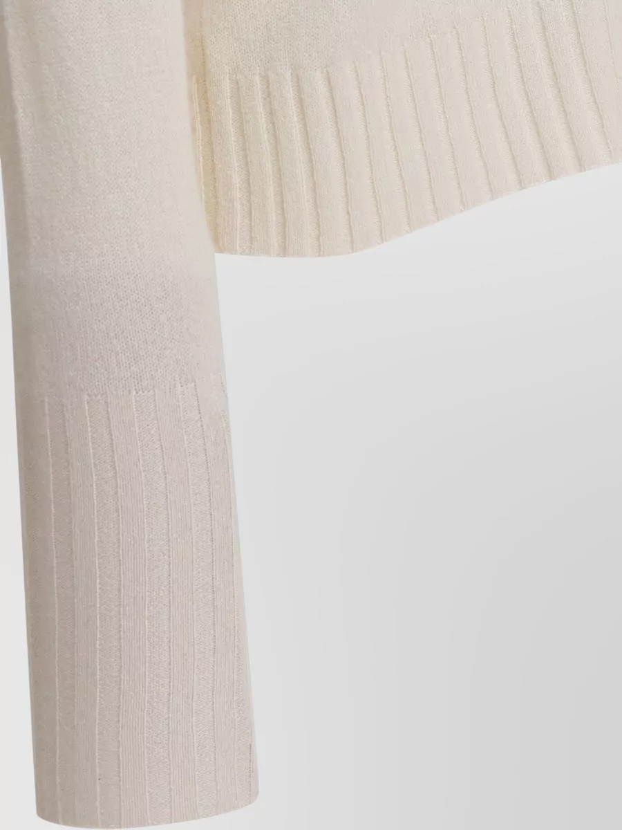 Guest In Residence Cashmere Crewneck Long-Sleeve Sweatshirt