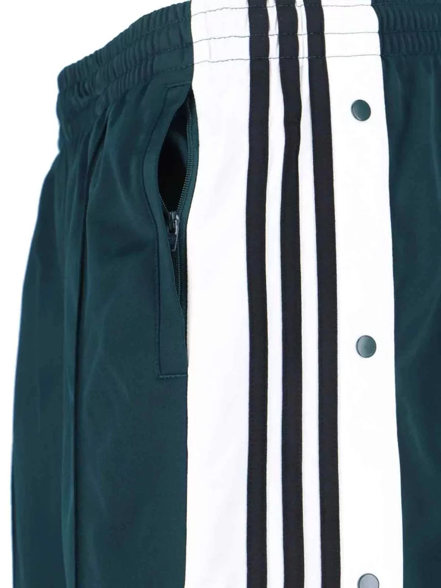 Adidas Straight Trousers Side Pockets Contrast Stripes
