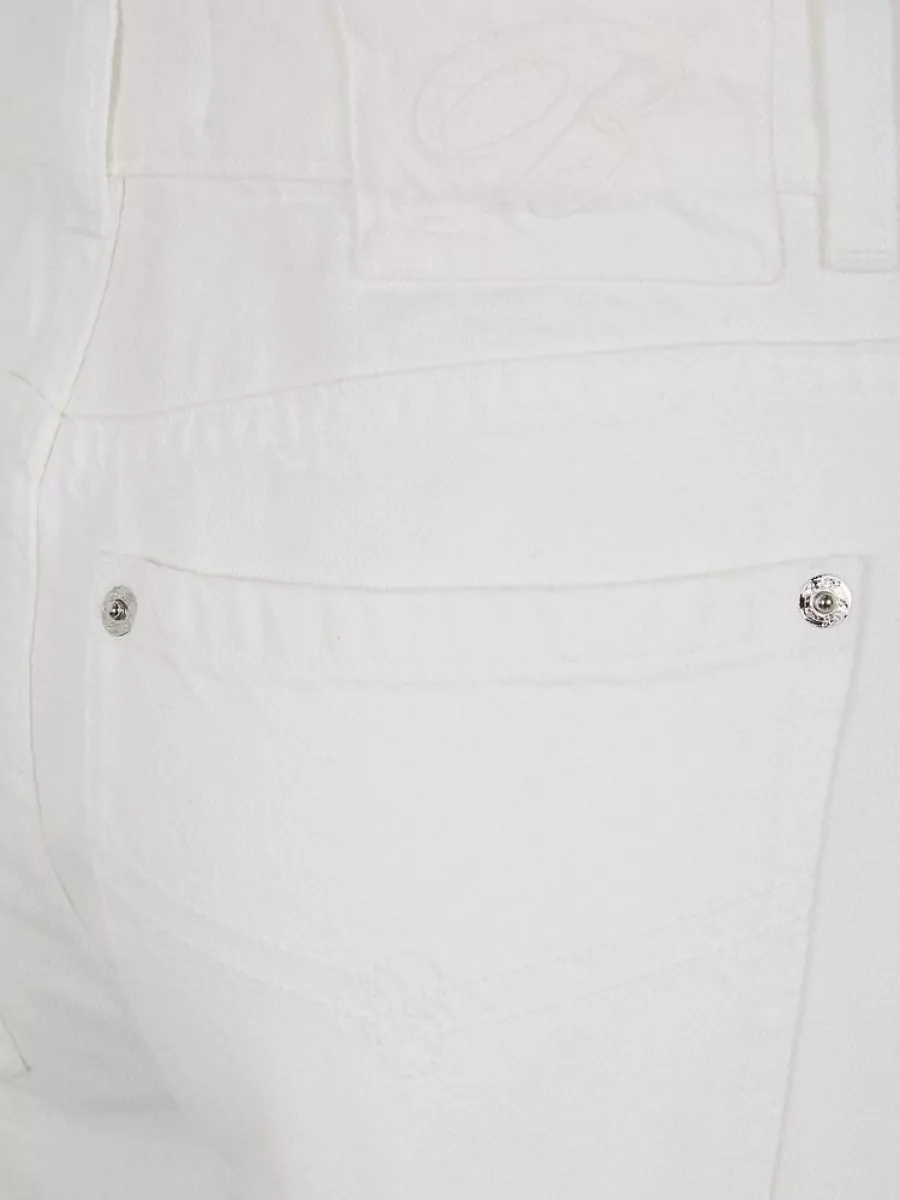 Blumarine Wide-Leg Denim Trousers