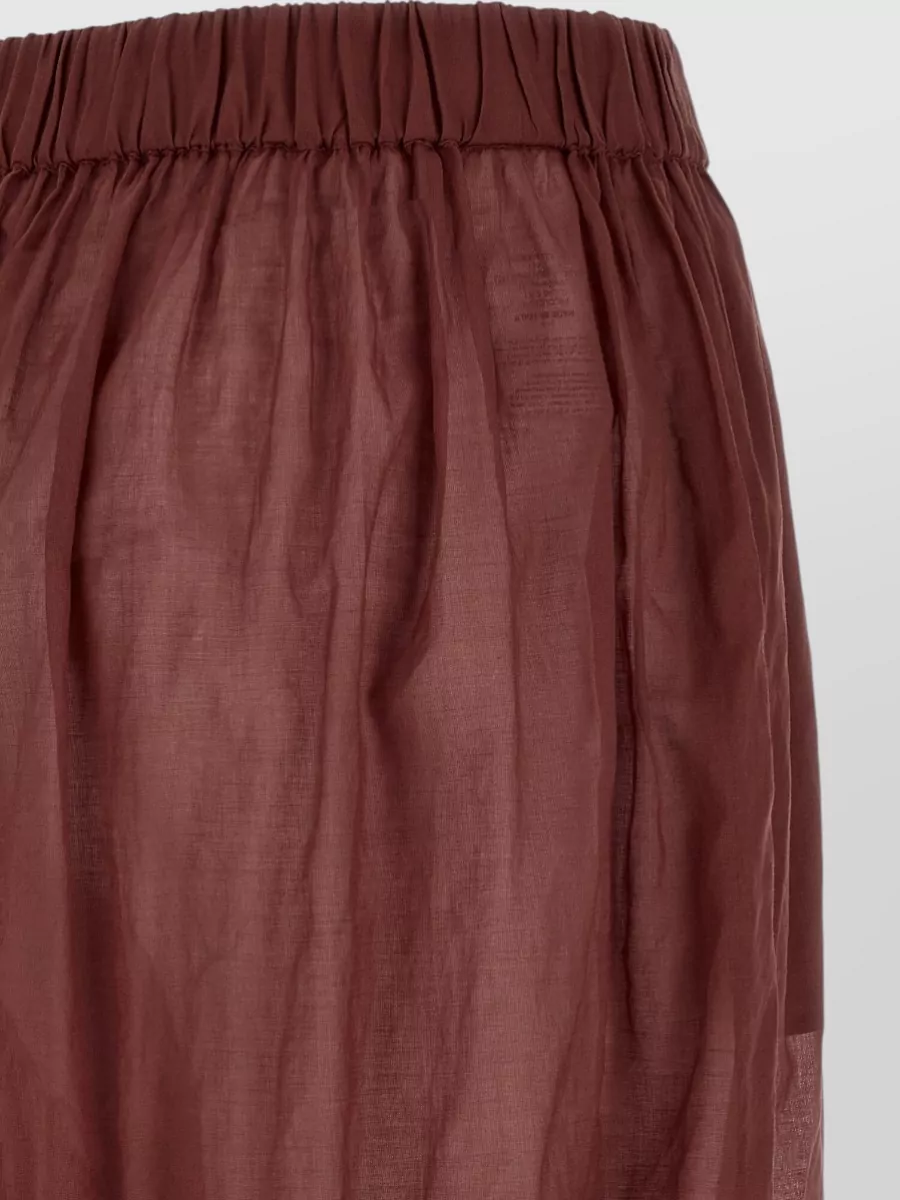 The Andamane Cotton Wide-Leg Track Pants
