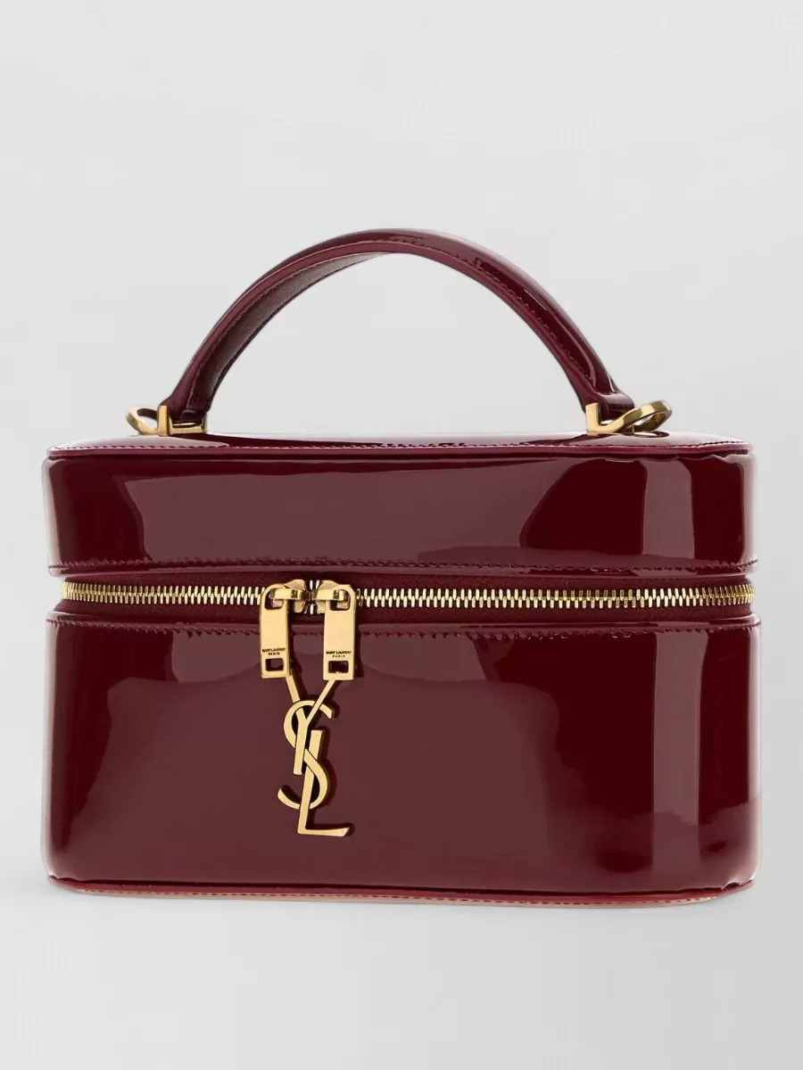 Saint Laurent gaby leather clutch bag