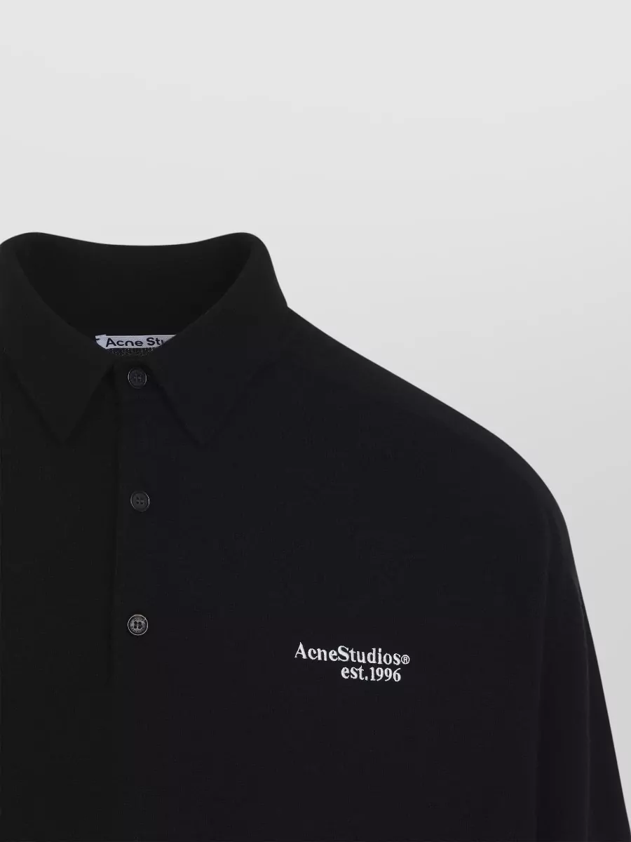 Acne Studios Wool Polo Sweater
