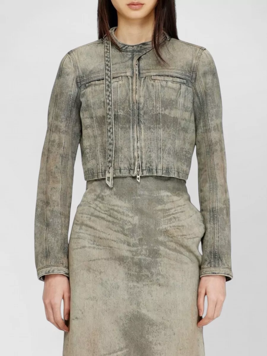 Diesel Denim Cropped Jacket