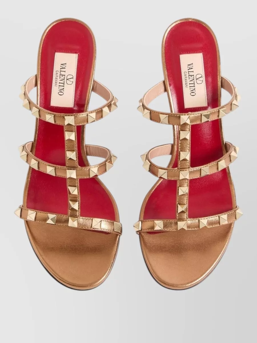 Valentino Garavani Leather Slide Mules