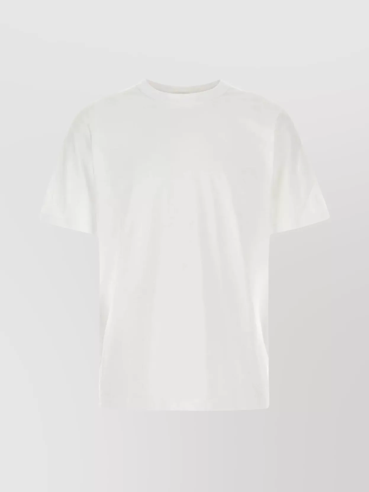 Shop Dries Van Noten Ribbed Crew-neck Cotton T-shirt With Short Sleeves