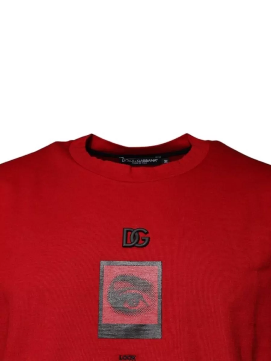 Dolce&Gabbana Cotton Crew Neck T-Shirt