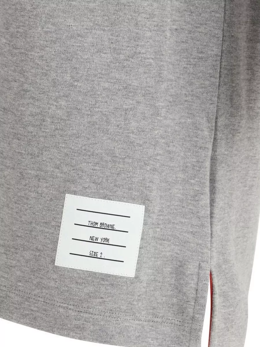 Thom Browne Striped Cotton T-Shirt