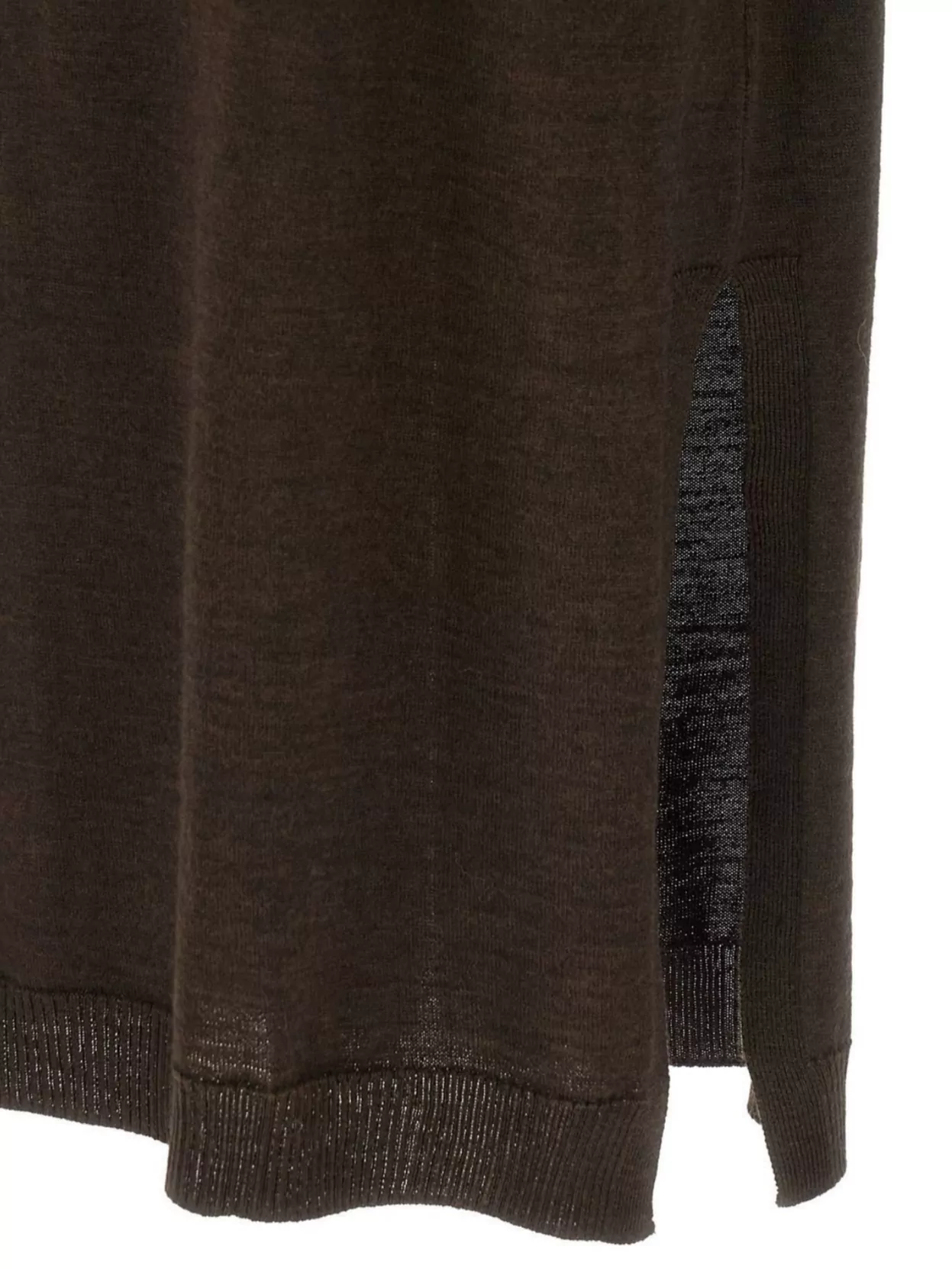 Lemaire Illusion Dress With High Neckline And Tie