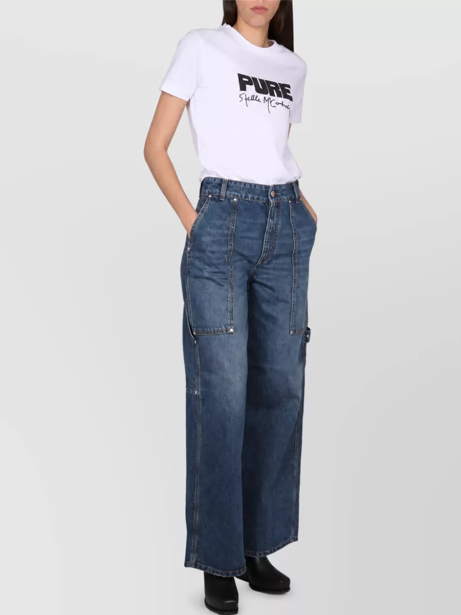 Stella Mccartney Logo-Print T-Shirt
