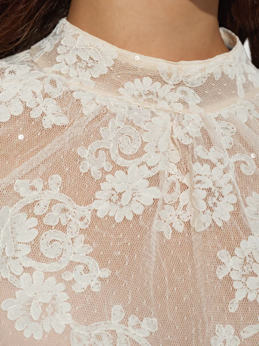 Self-Portrait Lace Blouse