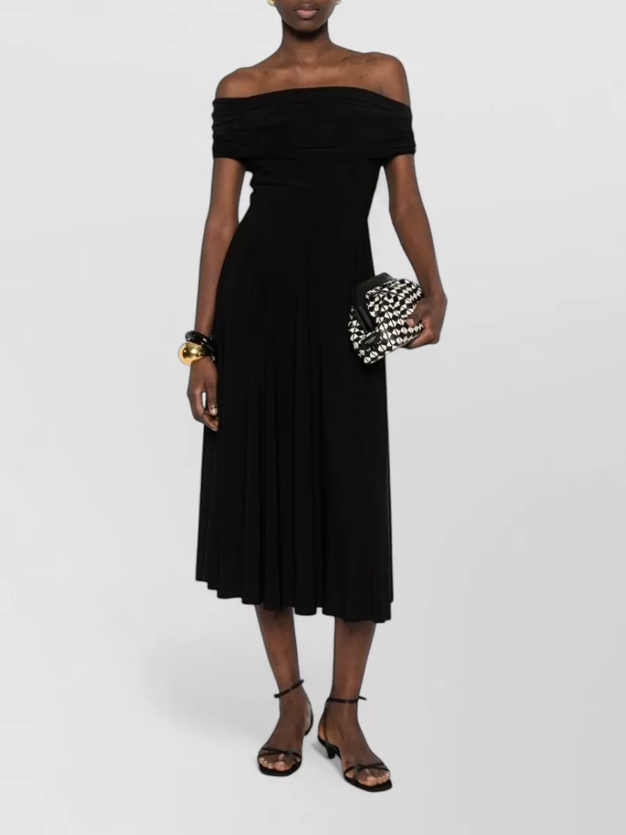Norma Kamali Sleeveless Midi Dress