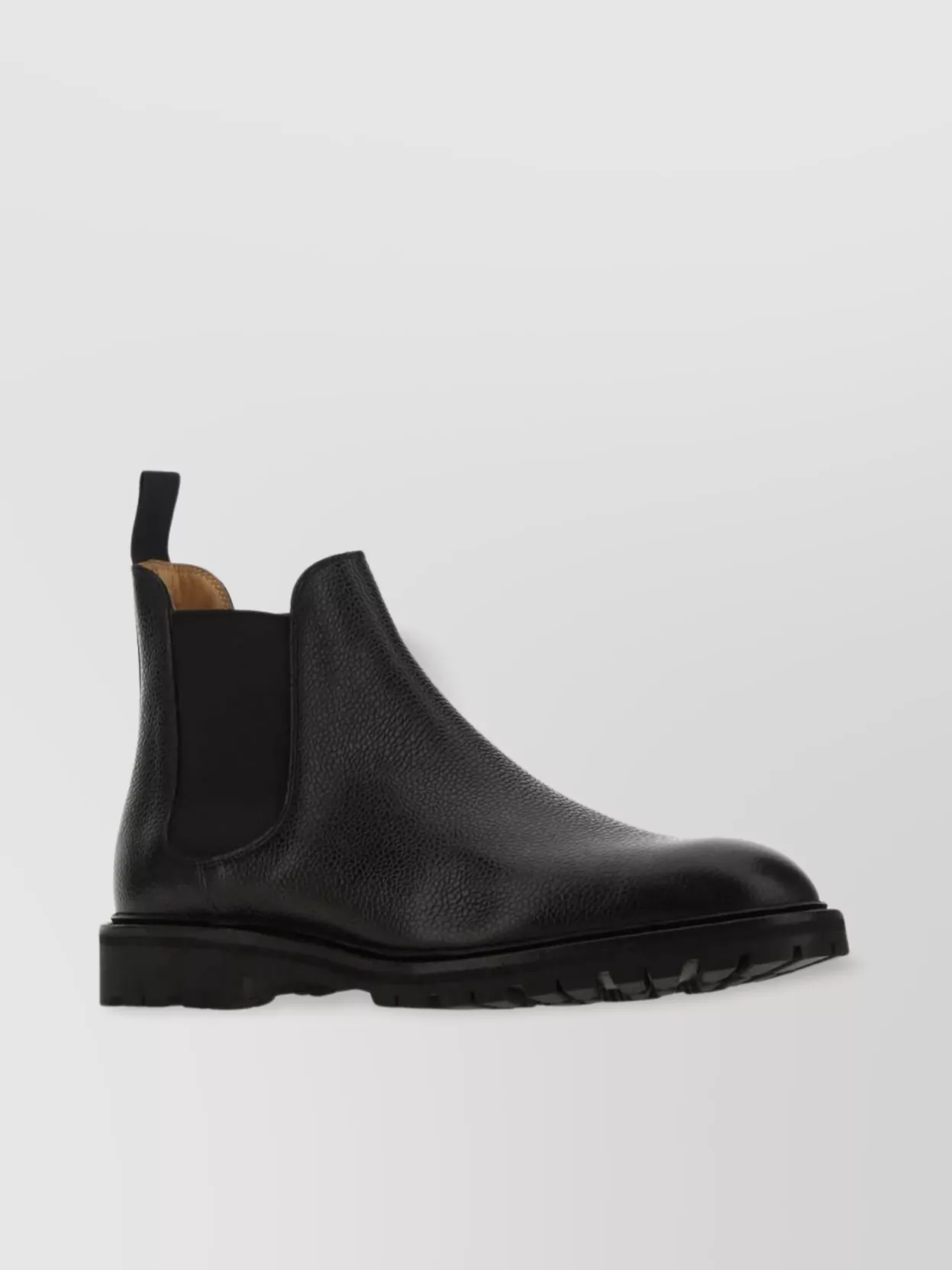 Crockett & Jones leather chelsea ankle boots