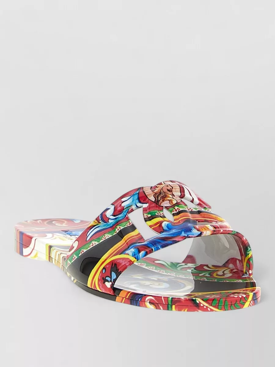 Dolce&Gabbana printed slides