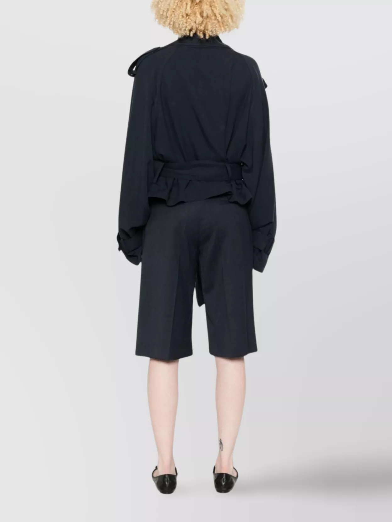 The Frankie Shop Short Trench Coat Simona