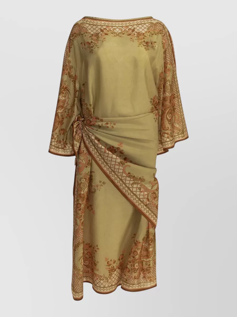 Zimmermann Silk aster midi beach cover-up