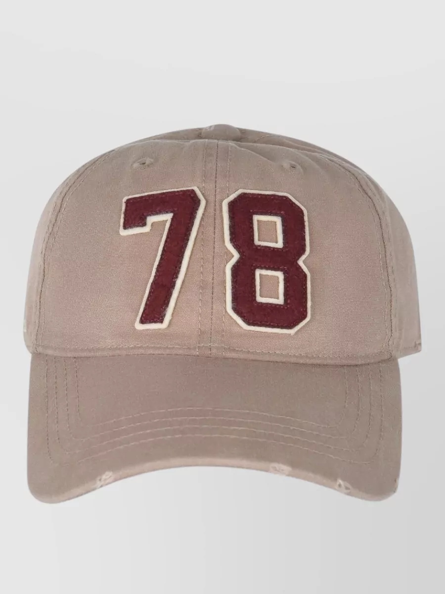 Golden Goose cotton canvas baseball cap