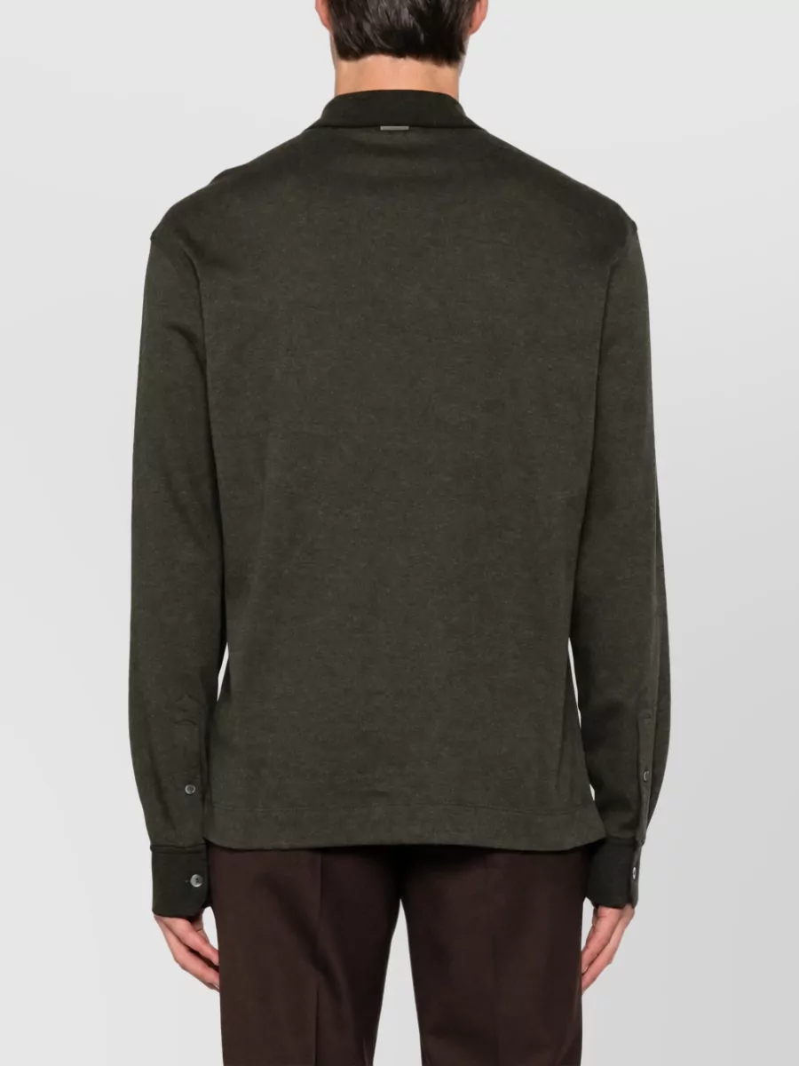 Zegna Cotton Polo Shirt