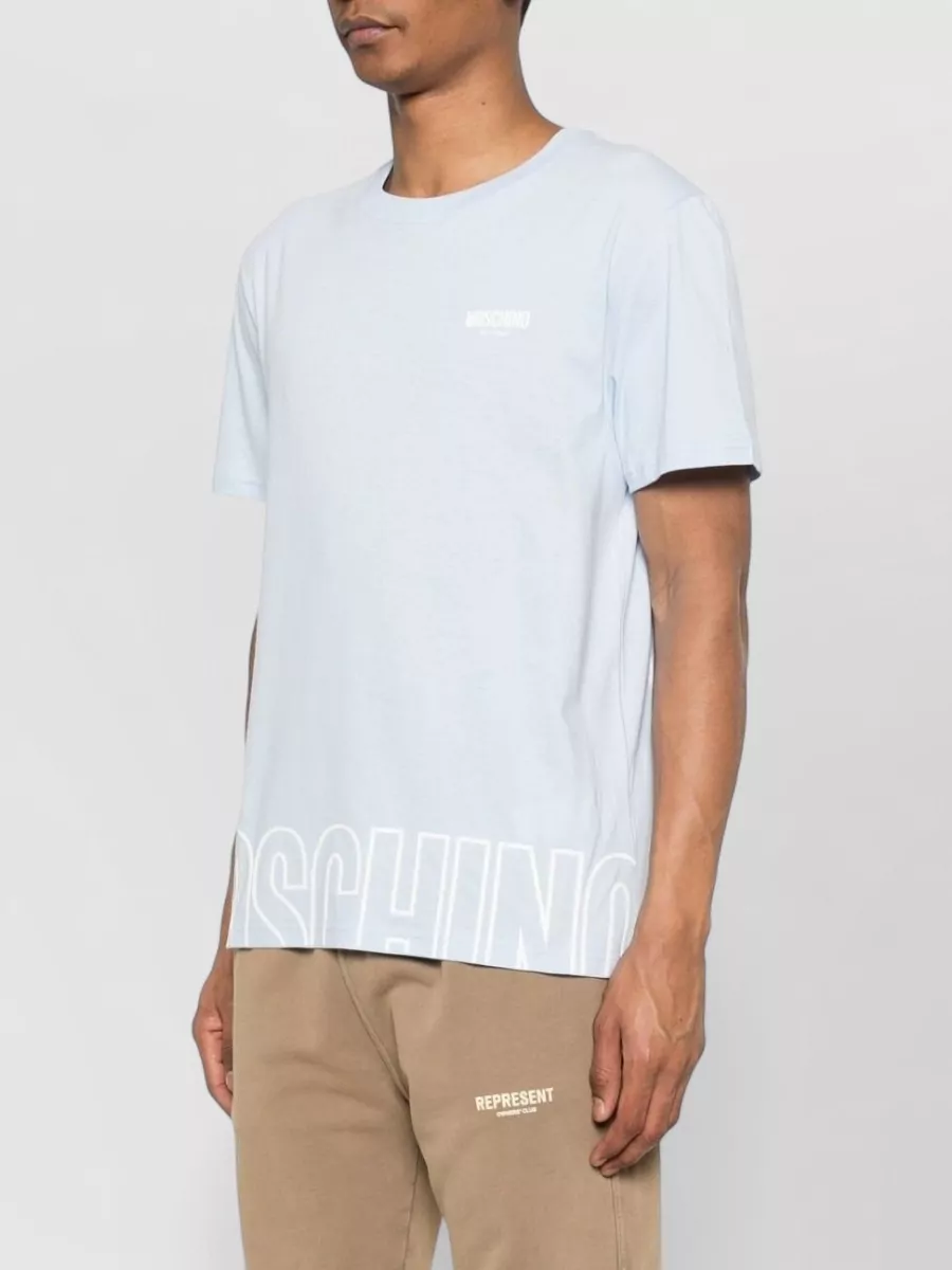 Moschino Logo Print Short-Sleeve T-Shirt