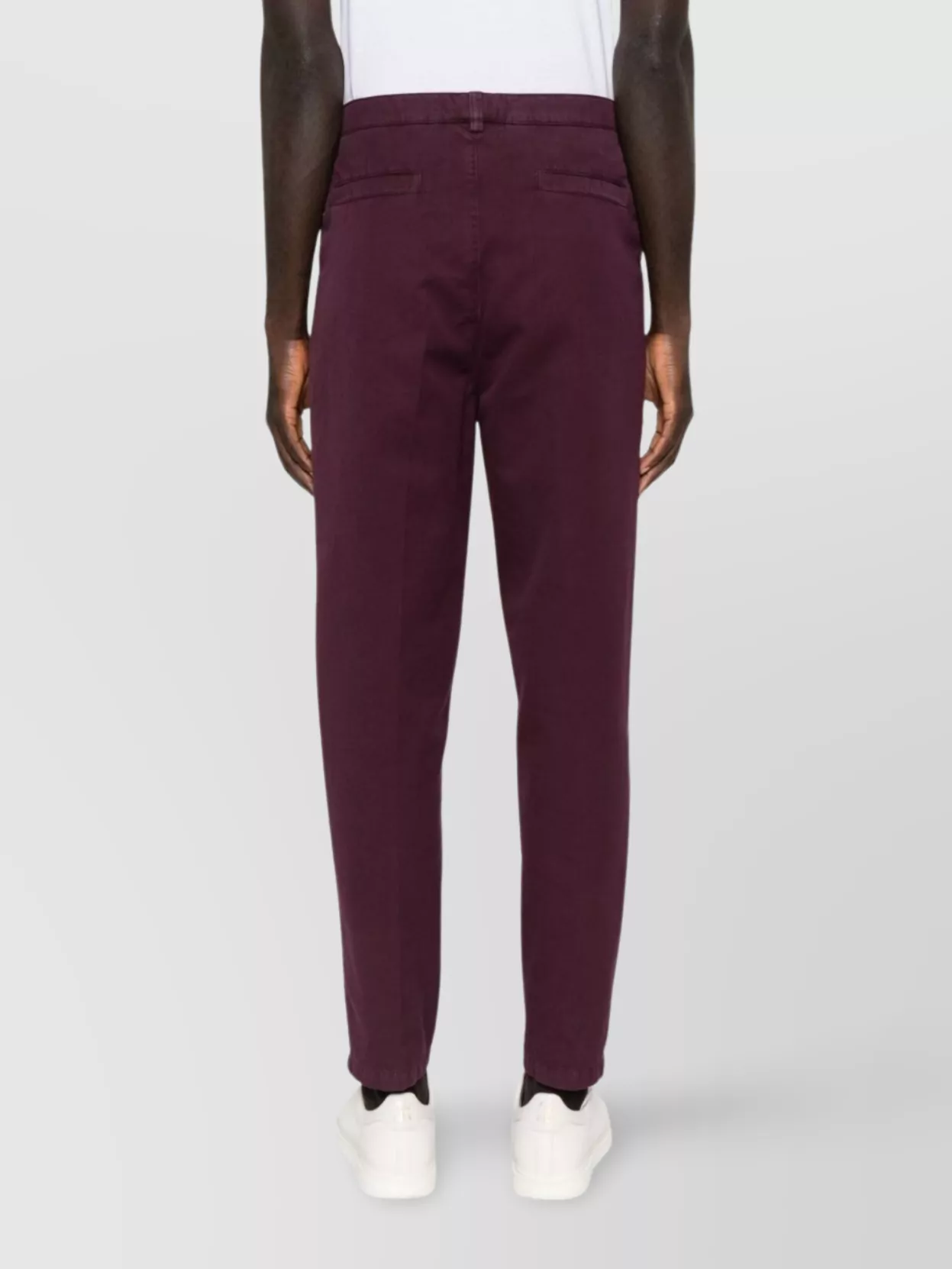 Brunello Cucinelli Cotton Trousers With Side And Back Pockets