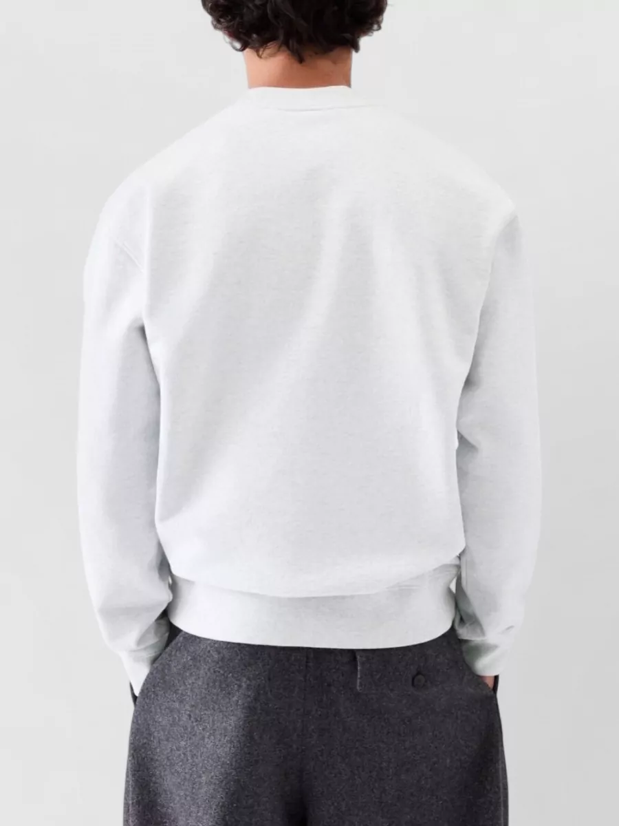 Jacquemus Cotton Logo-Patch Crewneck Sweatshirt