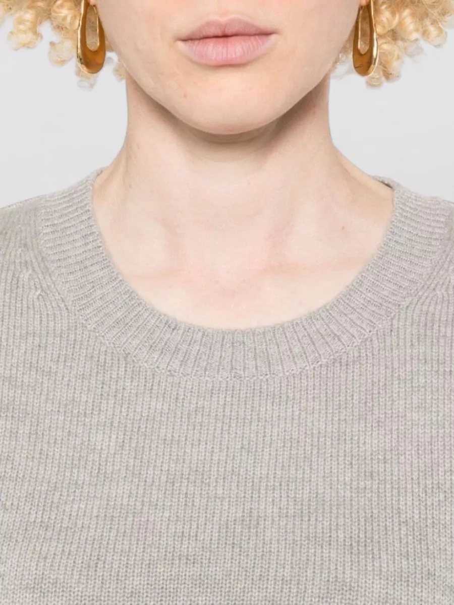 Lisa Yang Cashmere Mélange Crew-Neck Jumper