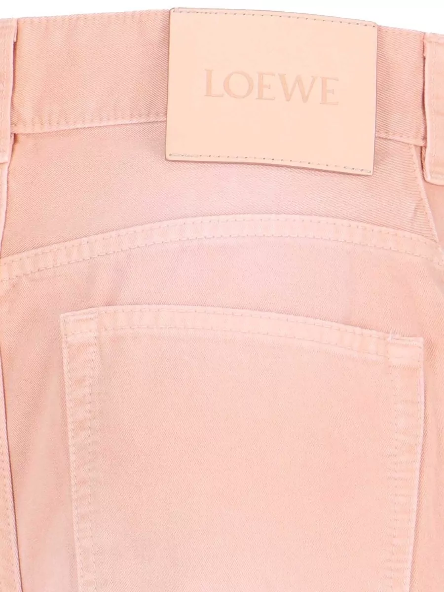 Loewe Paula's Ibiza Cotton Straight-Leg Wide-Leg Trousers