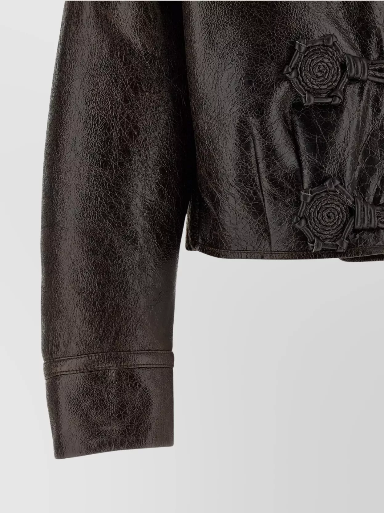 Etro Sheepskin Jacket Featuring Wool Insert