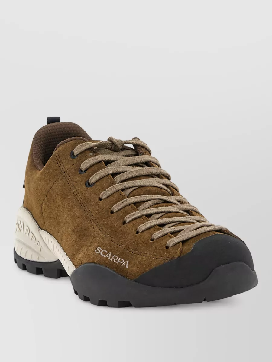 SCARPA suede mojito lace-up sneakers