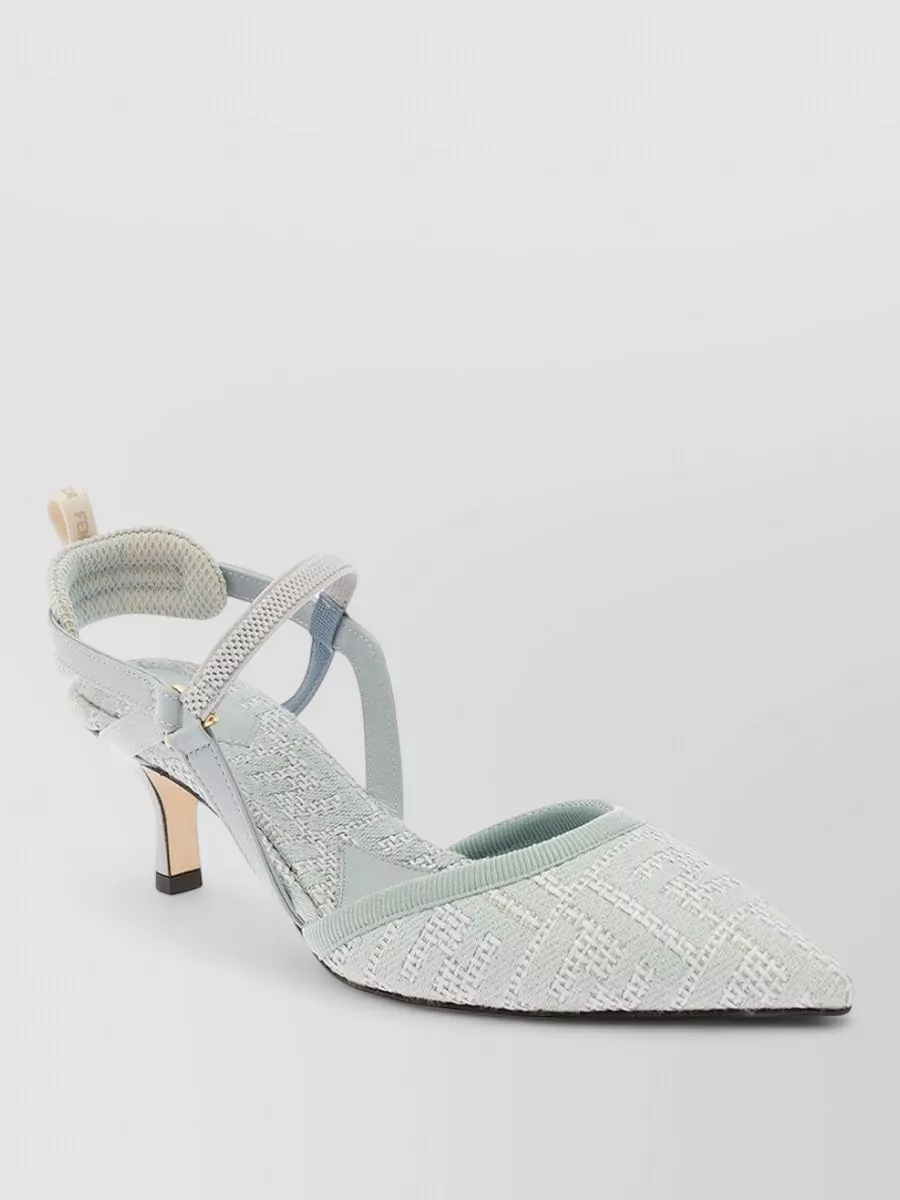 Fendi fabric sandals