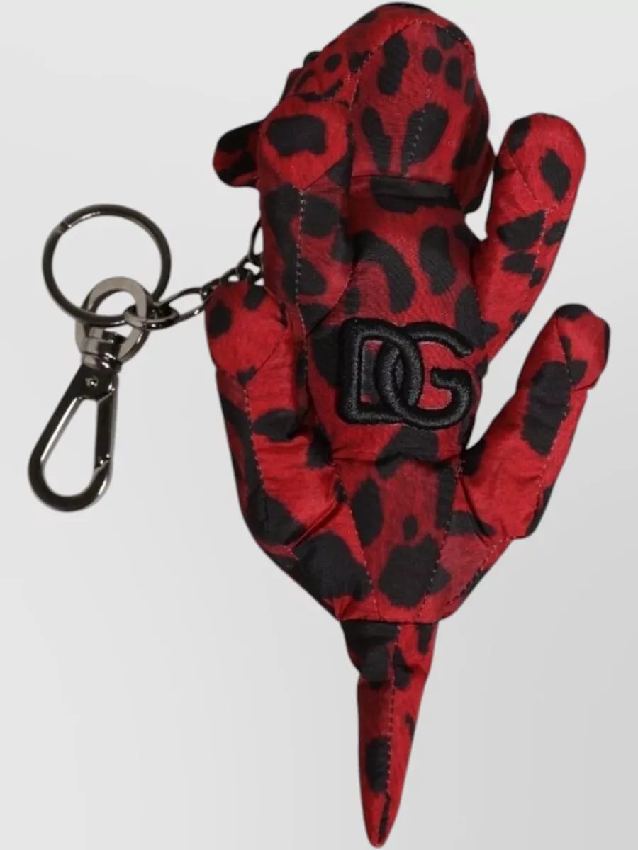 Dolce&Gabbana Animal-Print Keychain
