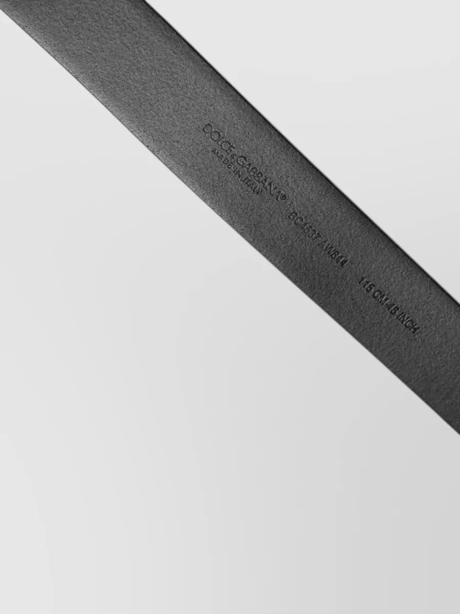 Dolce&Gabbana Calf Leather Belt
