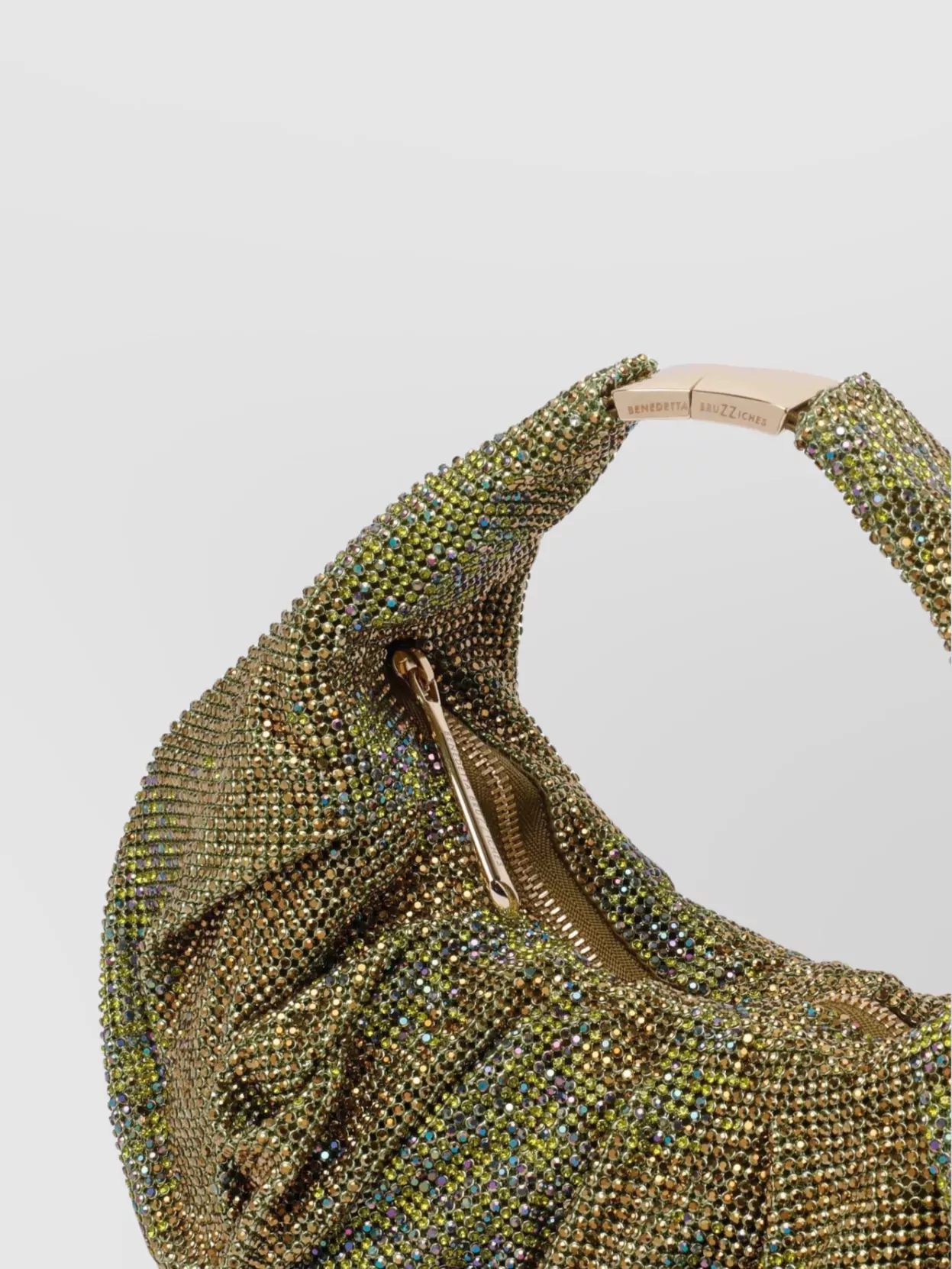 Benedetta Bruzziches Crystal Handle Mini Bag