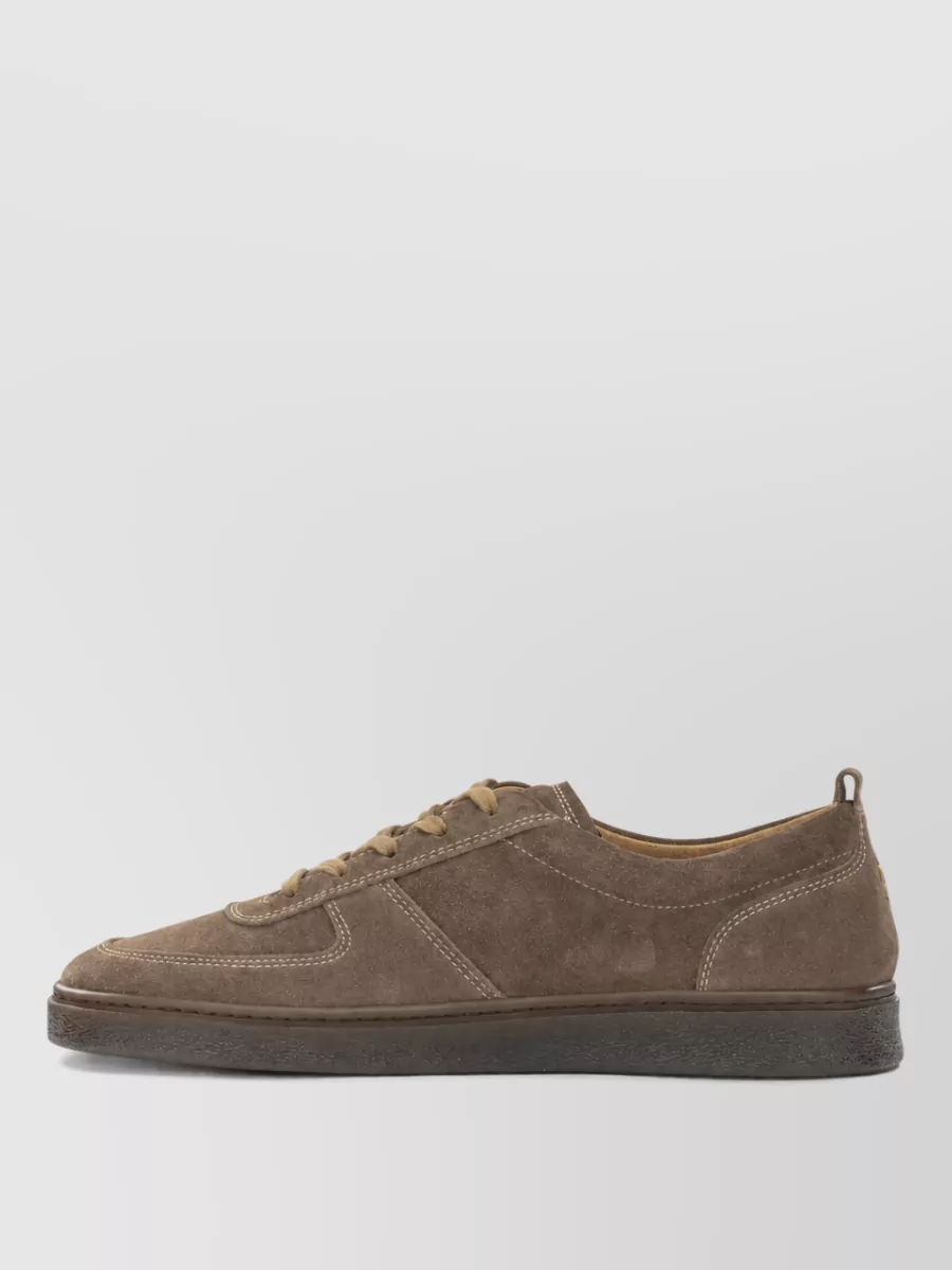 Henderson Baracco Suede Lace-Up Shoes