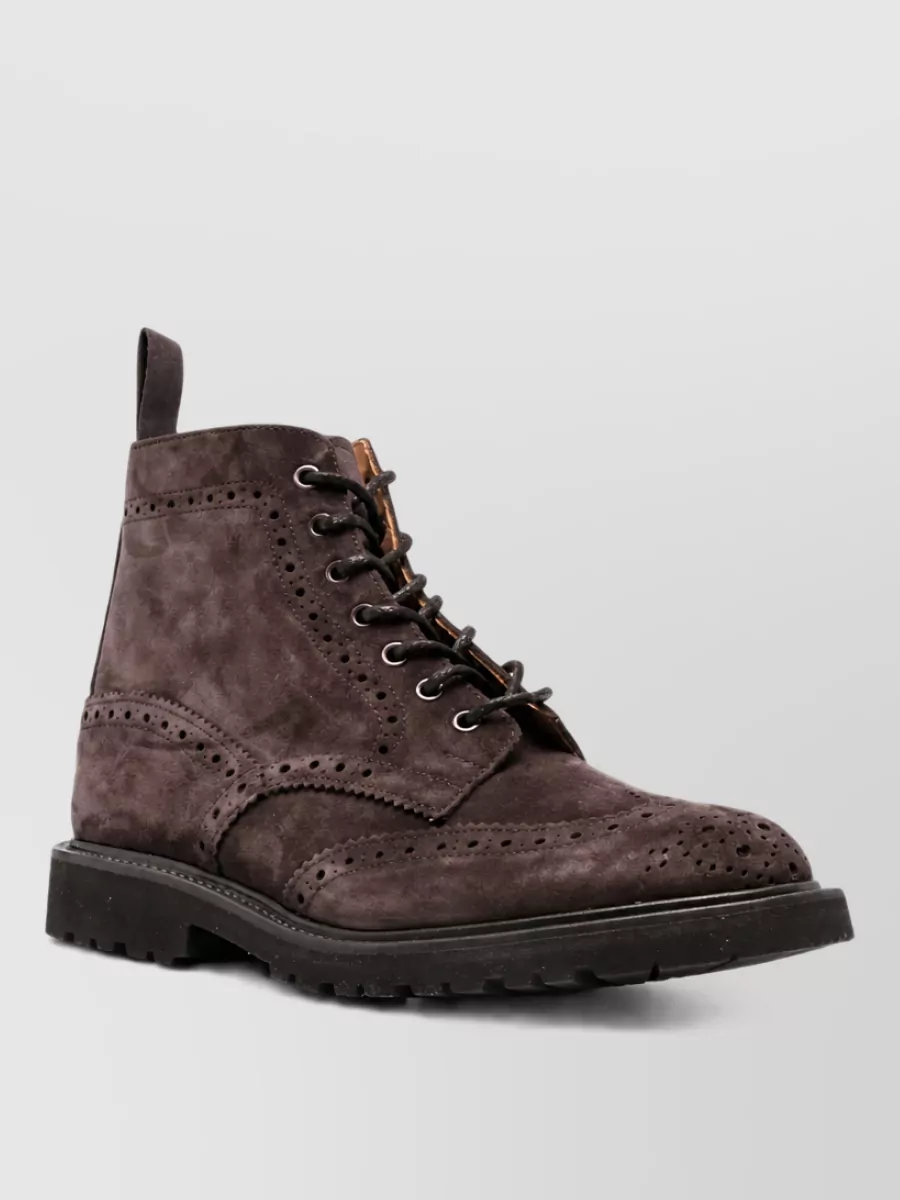Tricker's leather chelsea boots