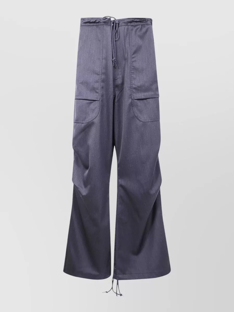 Entire Studios wide-leg cargo suiting trousers