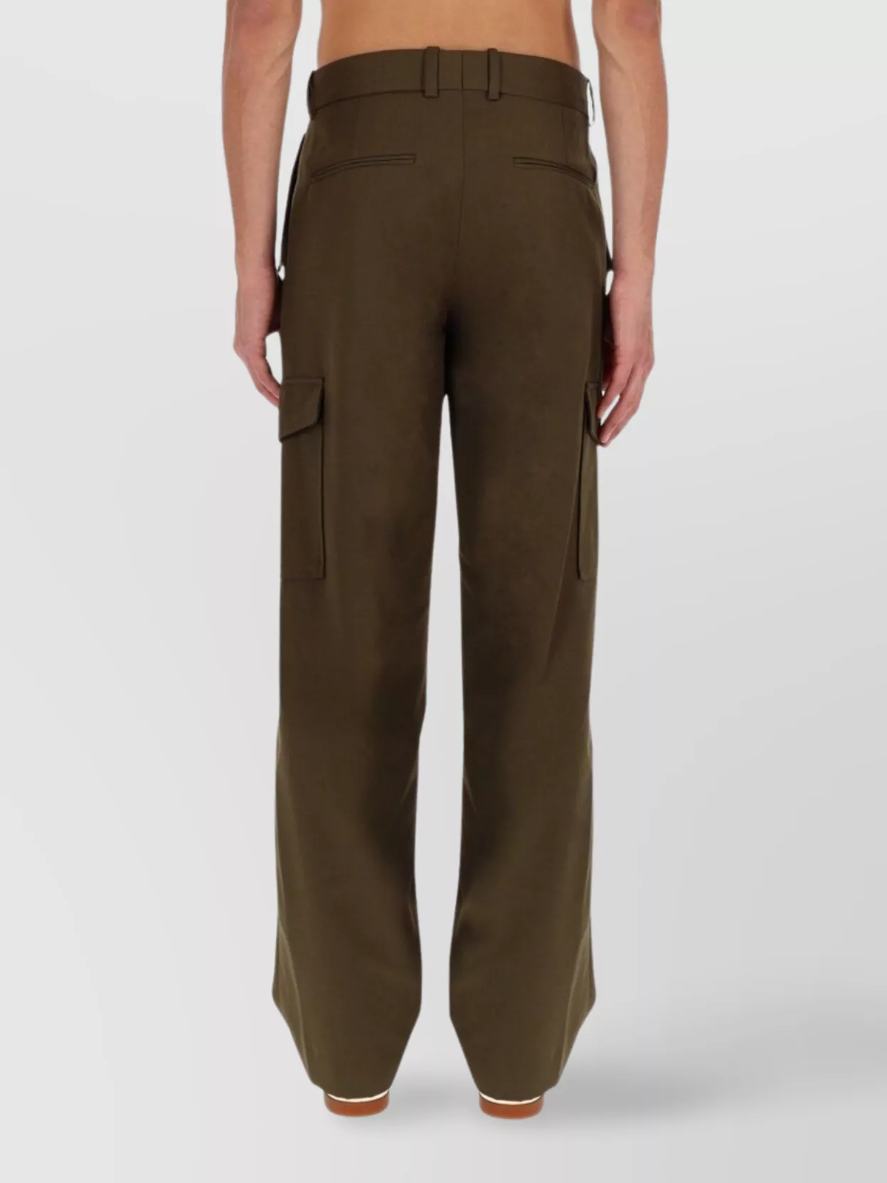 Drôle De Monsieur Utility Cargo Trousers Pleated Front