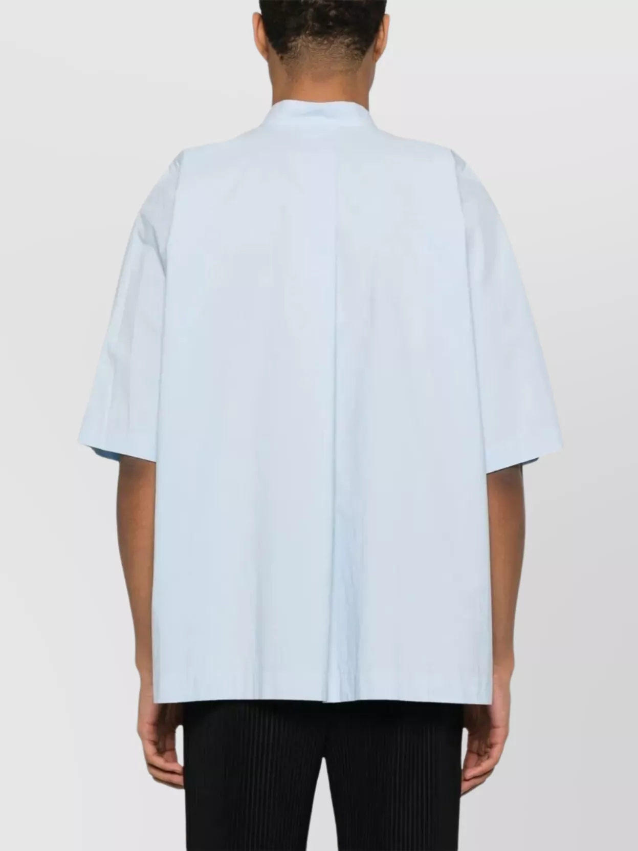 Homme Plisse Issey Miyake Modern Short Sleeve Shirt Chest Pocket