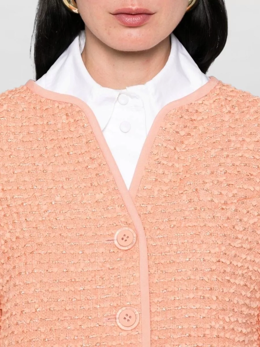 Emporio Armani Trimmed Wool Blend Jacket