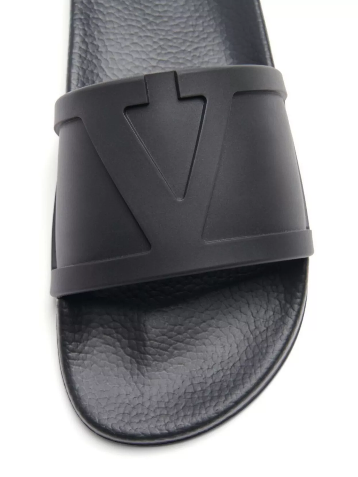 Valentino Garavani Pool Slide Sandals With Flat Rubber Sole