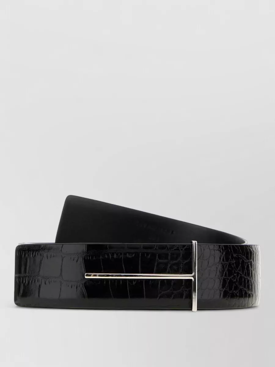 Tom Ford leather reversible belt