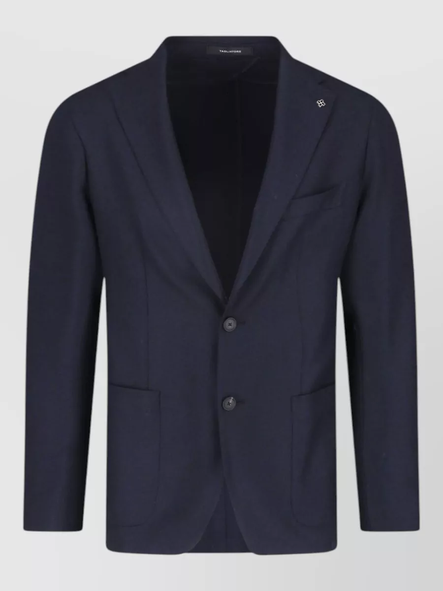 Tagliatore virgin wool cashmere suit jacket
