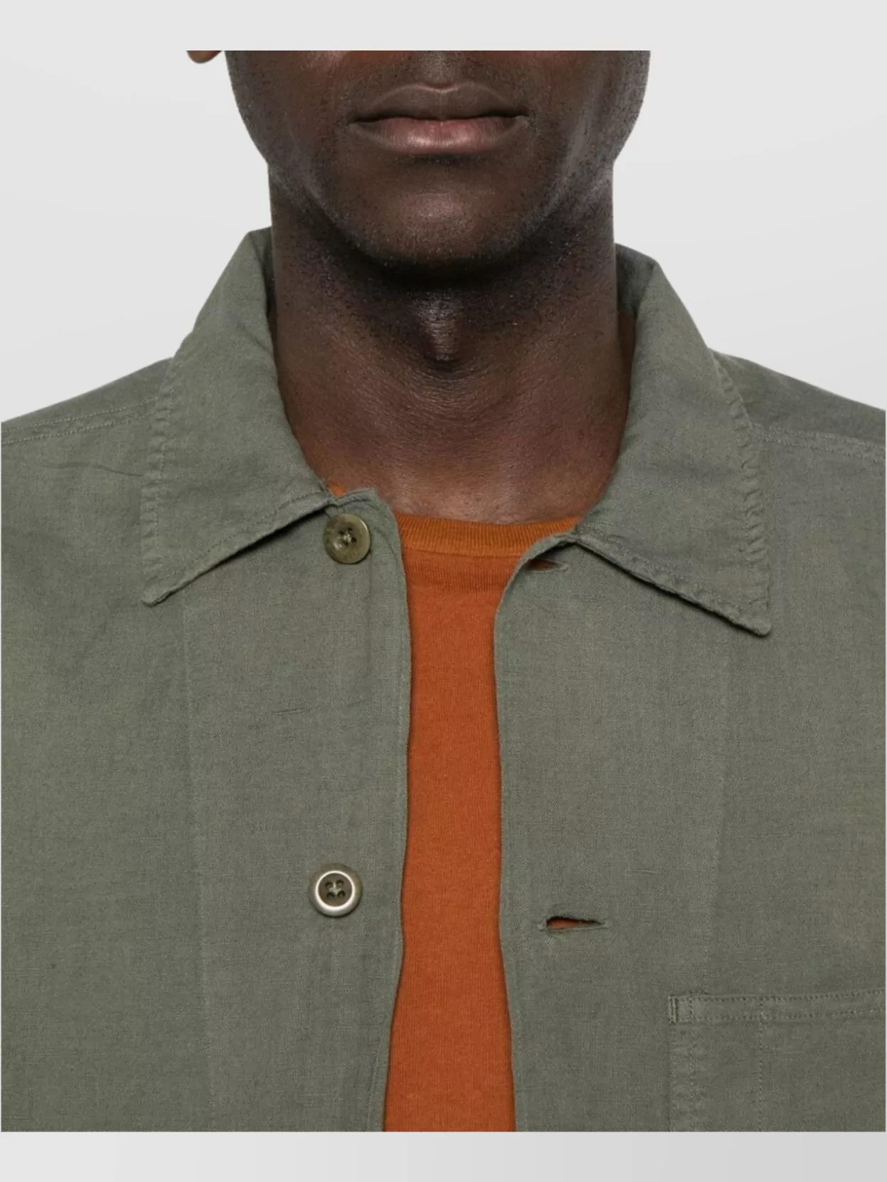 Ralph Lauren Logo Shirt With Front Patch Pockets