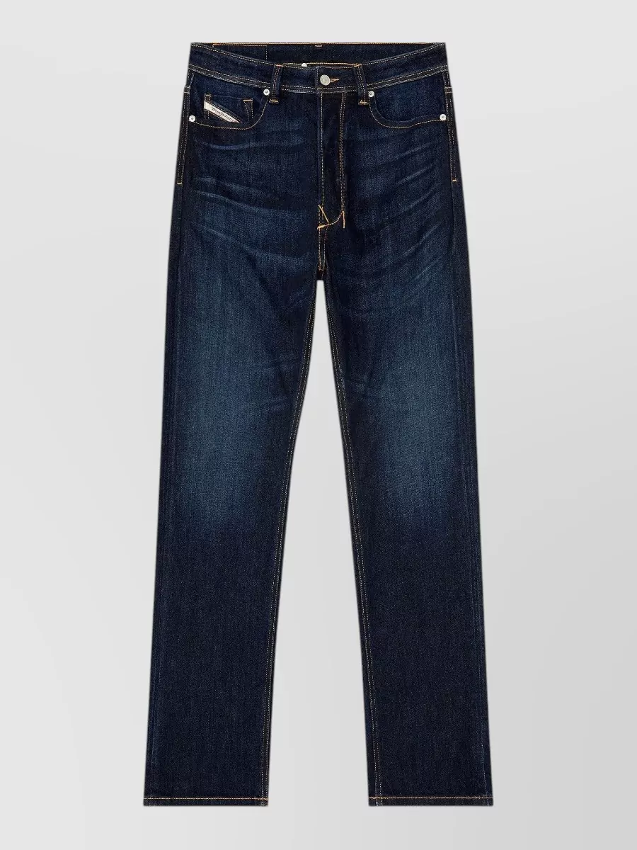 Diesel denim straight-leg jeans